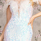 Off-Shoulder Feather Women Formal Dress by GLS by Gloria - GL3284 - Special Occasion/Curves