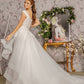 Illusion Sweetheart Mermaid Women Bridal Dress by GLS by Gloria - GL3341 - Special Occasion/Curves