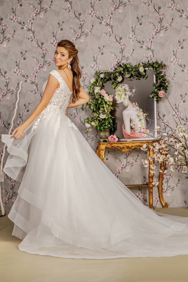 Illusion Sweetheart Mermaid Women Bridal Dress by GLS by Gloria - GL3341 - Special Occasion/Curves