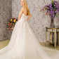 Sequin Bead Strapless Women Bridal Dress by GLS by Gloria - GL3349 - Special Occasion/Curves