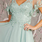 Embroidery Chiffon Sweetheart Women Formal Dress by GLS by Gloria - GL3352 - Special Occasion/Curves