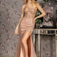 Sequin One Shoulder Mermaid Women Formal Dress by GLS by Gloria - GL3355 - Special Occasion/Curves