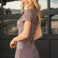 Embroidery V-Neck Mermaid Women Formal Dress by GLS by Gloria - GL3361 - Special Occasion/Curves