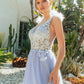 3D Flower Sequin V-Neckline Women Formal Dress by GLS by Gloria - GL3393 - Special Occasion/Curves