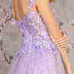 Sequin Embroidery V-Neckline Women Formal Dress by GLS by Gloria - GL3398 - Special Occasion/Curves