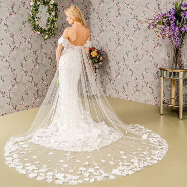 Embroidery Sweetheart Mermaid Women Bridal Dress by GLS by Gloria - GL3424 - Special Occasion/Curves