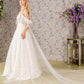 Applique Illusion Sweetheart Women Bridal Dress by GLS by Gloria - GL3449 - Special Occasion/Curves