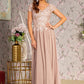 Embroidery Sequin V-Neck A-Line Women Formal Dress by GLS by Gloria - GL3450 - Special Occasion/Curves