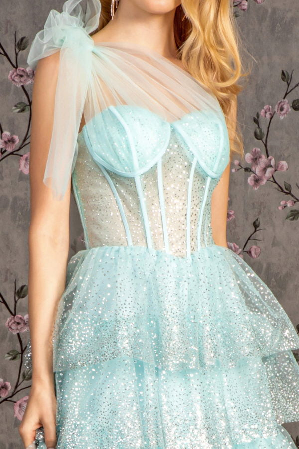 Glitter Sweetheart A-Line Women Formal Dress by GLS by Gloria - GL3454 - Special Occasion/Curves