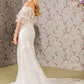 Floral Embroidery Mermaid Women Bridal Dress by GLS by Gloria - GL3479 - Special Occasion/Curves