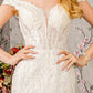 Embroidery Off Shoulder Trumpet Women Bridal Dress by GLS by Gloria - GL3490 - Special Occasion/Curves