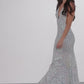 Jovani 24097 Sequin V-Neckline Sheath Dress - Special Occasion/Curves