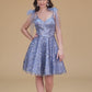 Elizabeth K - GS3088 - Sequin Sweetheart Glitter Cocktail Dress  - Short