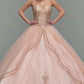 Elizabeth K - GL1973 - Sequin and Glitter Embellished Sweetheart Ballgown Quinceanera Dress