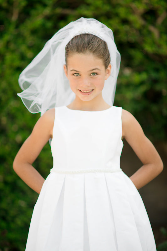 Classic Pleated Flower Girl Dress by AS235 Kids Dream - Girl Formal Dresses