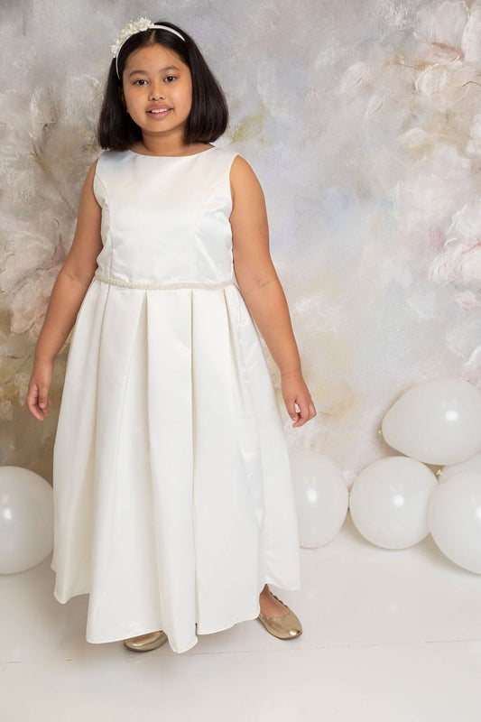 Classic Pleated Flower Girl Dress by AS235 Kids Dream - Girl Formal Dresses