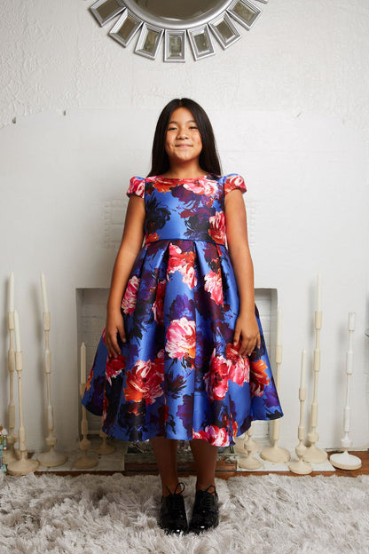 Watercolor Mikado Girl Party Dress by AS546 Kids Dream - Girl Formal Dresses