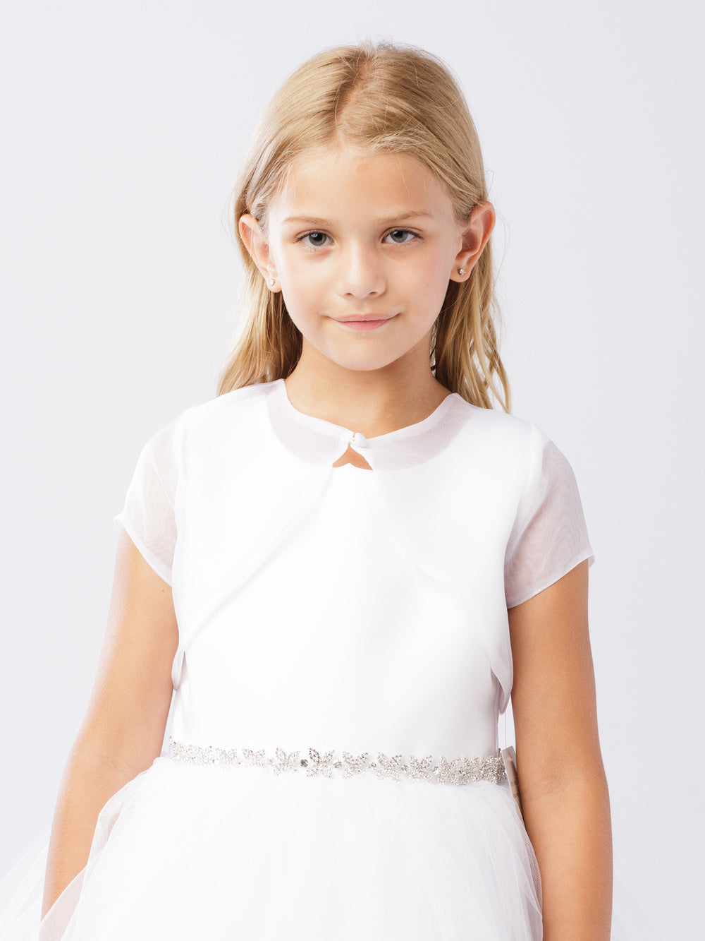 Flower Girl Organza Jacket Bolero Dress by TIPTOP KIDS - AS7893