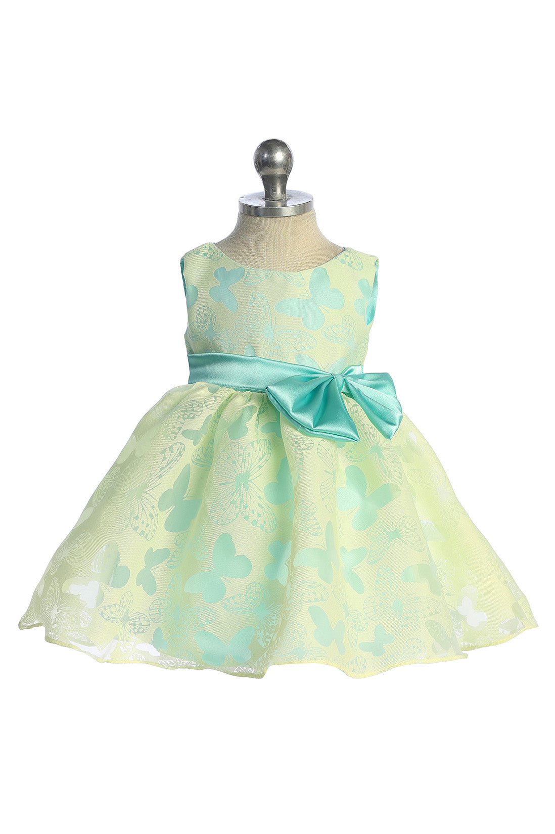 Baby Girl Butterfly Burnout Organza Party Dress - AS382B Kids Dream