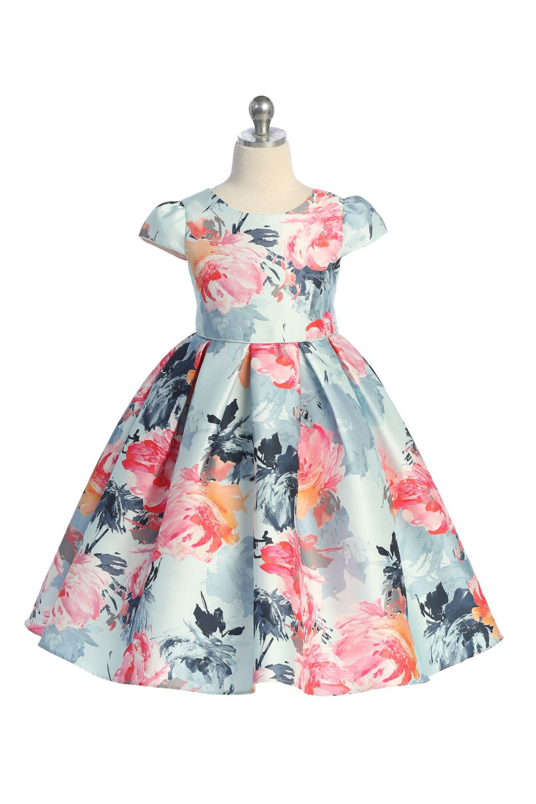 Watercolor Mikado Girl Party Dress by AS546 Kids Dream - Girl Formal Dresses