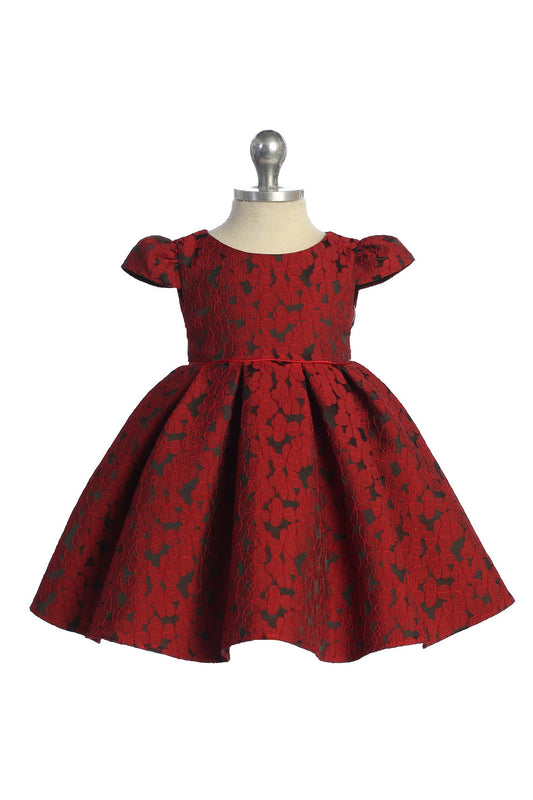 Baby Floral Sleeve Girl Party Dress by AS548B Kids Dream