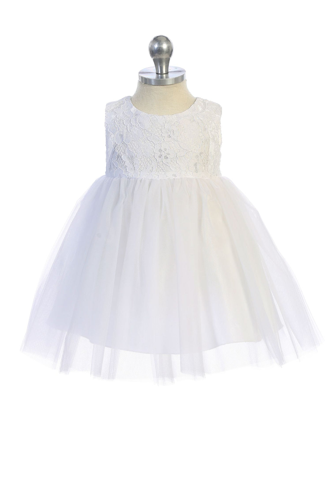 Baby Girl Lace Illusion Party Dress- AS414B Kids Dream