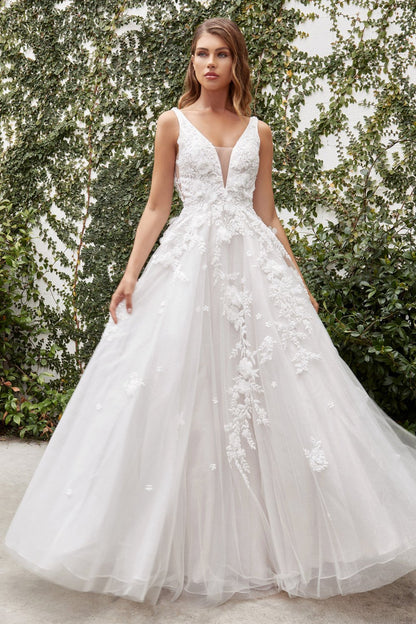 Layered Tulle Gardinia Bridal Gown by Andrea & Leo Couture - A1028W