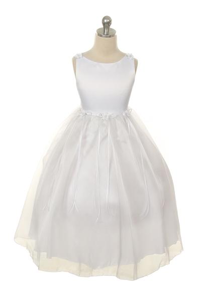 Rosebud Organza Girl Party Dress by AS149 Kids Dream - Girl Formal Dresses