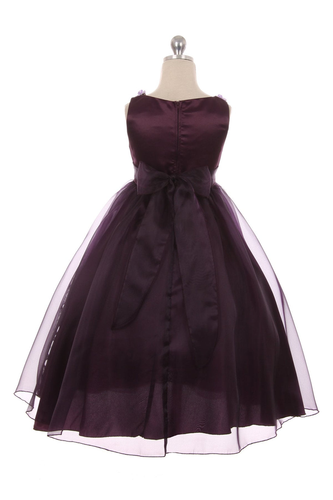 Rosebud Organza Girl Party Dress by AS149 Kids Dream - Girl Formal Dresses