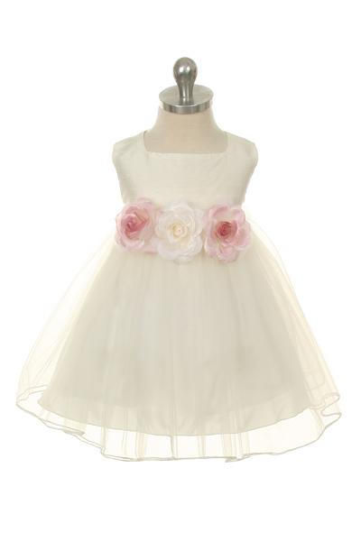 Baby Girl Poly Silk Tulle Party Dress- AS428B Kids Dream