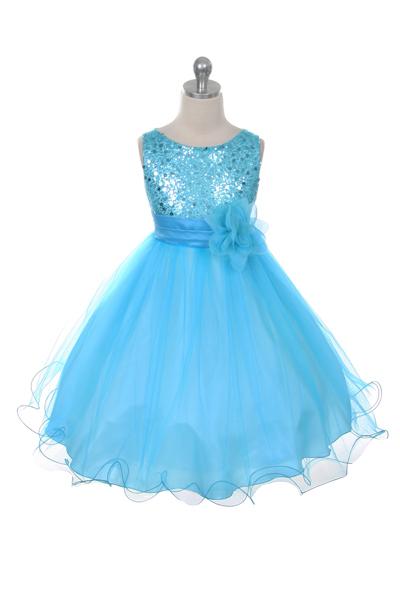 Sequin Girl Party Dress by AS305 Kids Dream - Girl Formal Dresses