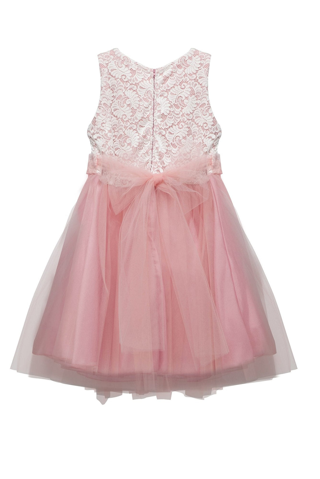 Stretch Lace Tulle Girl Party Dress Plus Size by AS420+ Kids Dream - Girl Formal Dresses