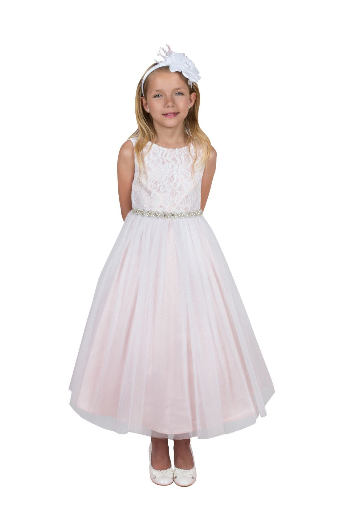 Girl Party Waterfall Dress by AS494 Kids Dream - Girl Formal Dresses