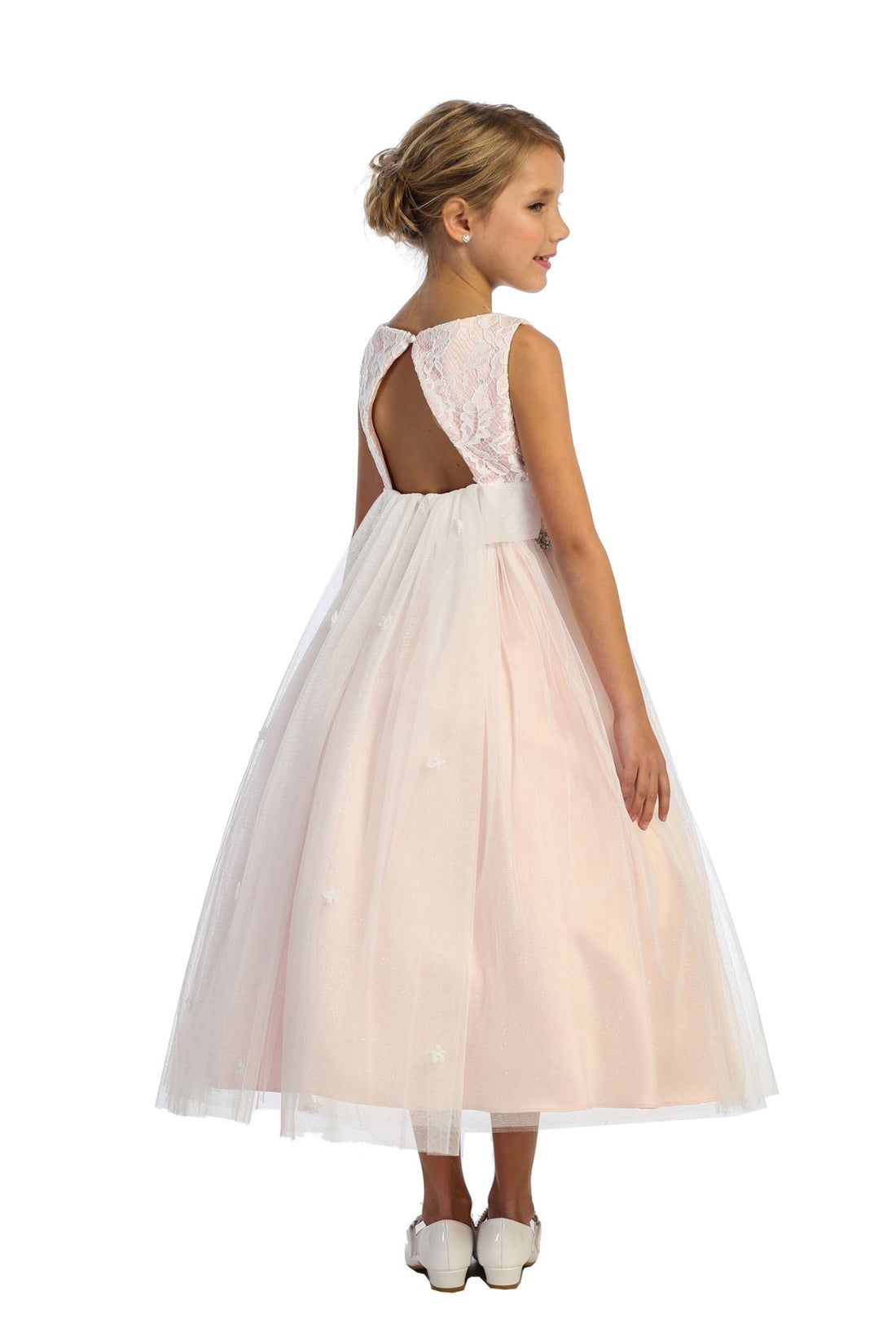 Girl Party Waterfall Dress by AS494 Kids Dream - Girl Formal Dresses