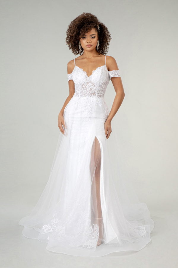 Elizabeth K - GL1946 - Embroidered Sweetheart Neck Bridal Gown