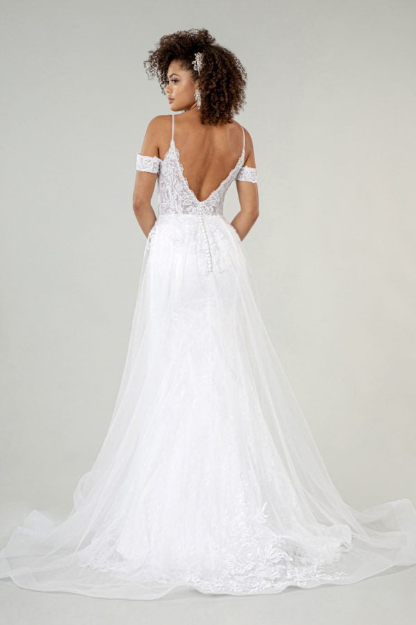 Elizabeth K - GL1946 - Embroidered Sweetheart Neck Bridal Gown